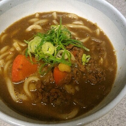 作りたかったカレーうどん‼
簡単で美味しくできましたー！
ありがとうございます♡